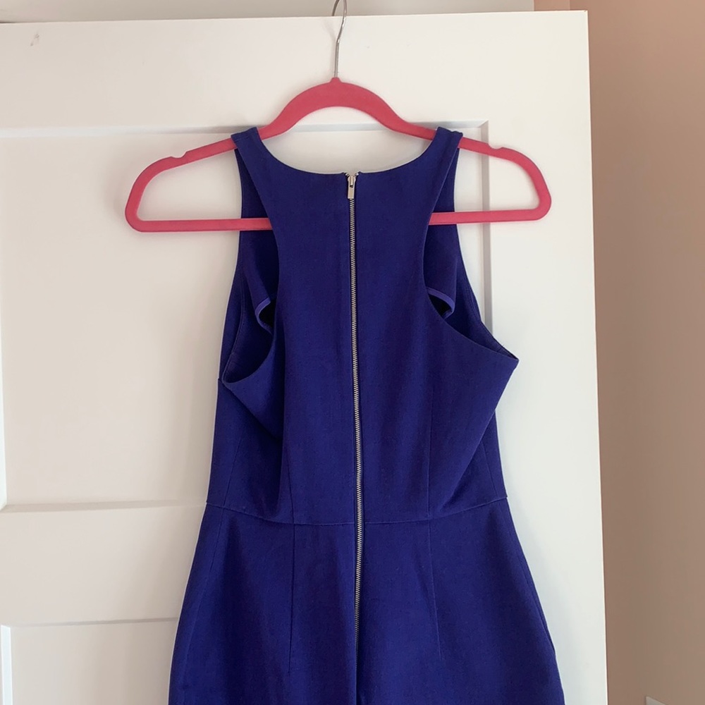 Bright blue/purple dress